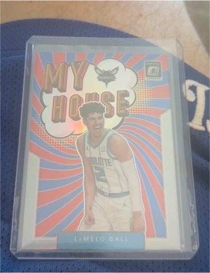 2021-22 Panini Donruss Optic #8 LaMelo Ball My House — front
