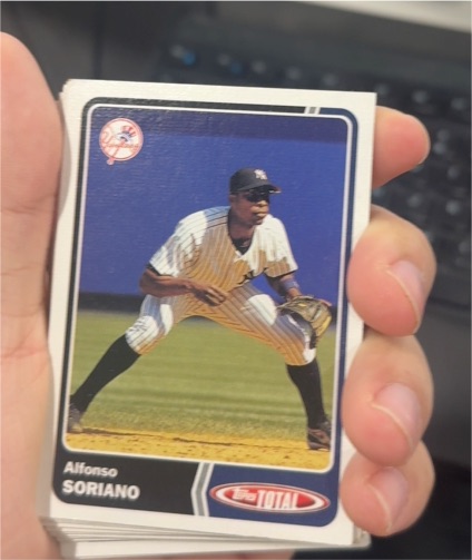 2003 Topps Total #245 Alfonso Soriano — front