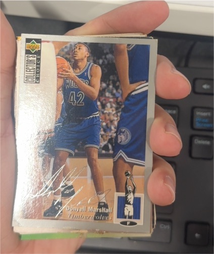 1994-95 Upper Deck Collector's Choice #20 Donyell Marshall — front