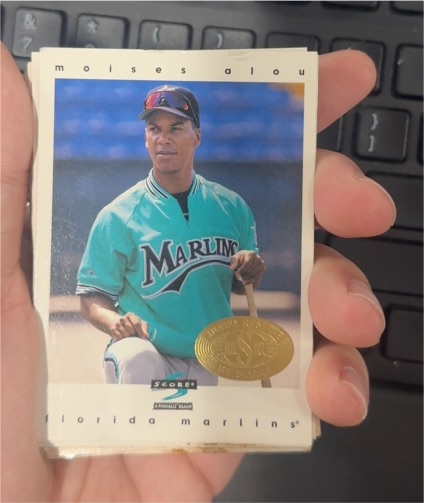 1997 Score Hobby Reserve #HR358 Moises Alou — front