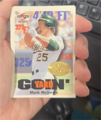 1997 Score Hobby Reserve #511 Mark McGwire — front