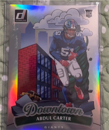 2025 Donruss #20 Abdul Carter Jumbo Downtown — front