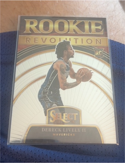 2023-24 Panini Select #7 Dereck Lively II Rookie Revolution — front