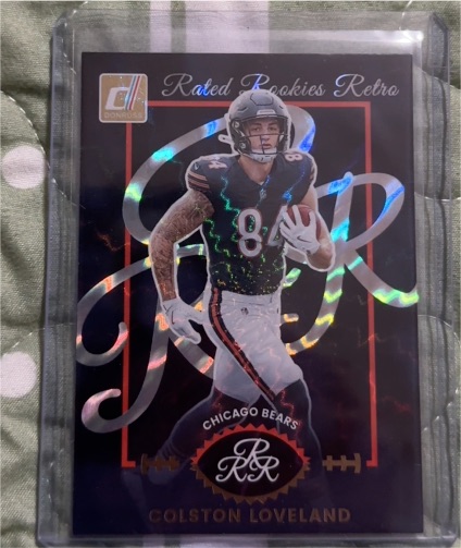 2025 Donruss Rated Rookies Retro #18 Colston Loveland — front