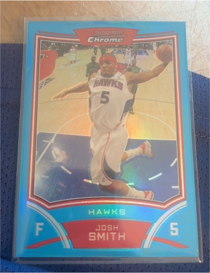 2008-09 Bowman Chrome #6 Josh Smith — front