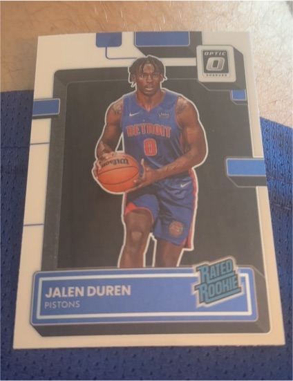 2022-23 Donruss Optic #213 Jalen Duren — front