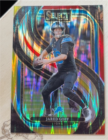 2024 Panini Select Premier Level #123 Jared Goff — front