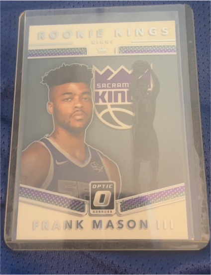 2017-18 Panini Donruss Optic #28 Frank Mason III Rookie Kings — front