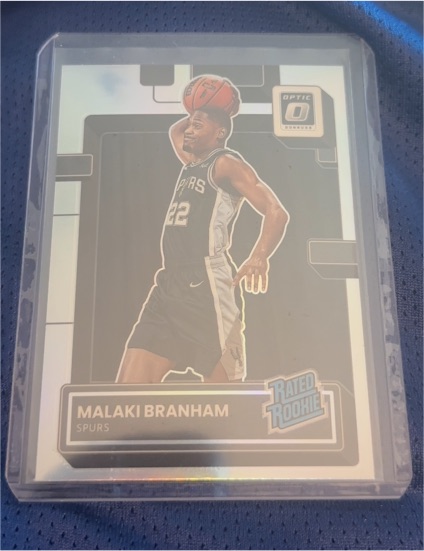 2022-23 Panini Donruss Optic #222 Malaki Branham — front