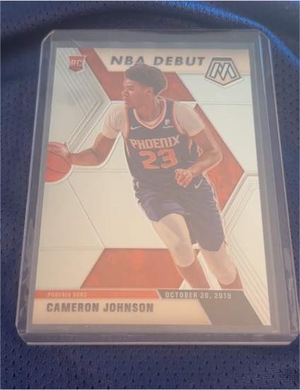 2019-20 Panini Mosaic NBA Debut #265 Cameron Johnson — front