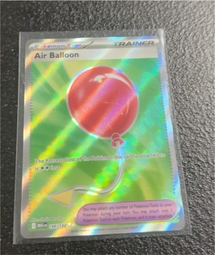 2025 Pokémon Mega Evolution #166 Air Balloon — front