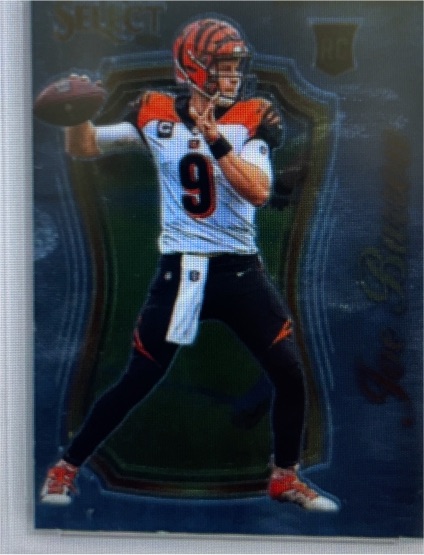 2020 Panini Select Certified Rookie #SCR-1 Joe Burrow — front