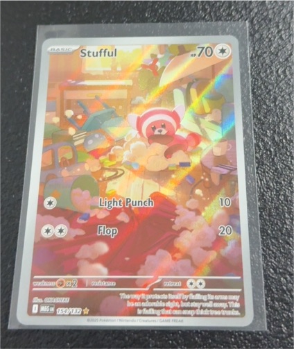 2023 Pokémon Mega Evolutions #154 Stufful — front