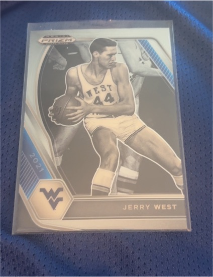 2021 Panini Prizm Draft Picks #100 Jerry West — front