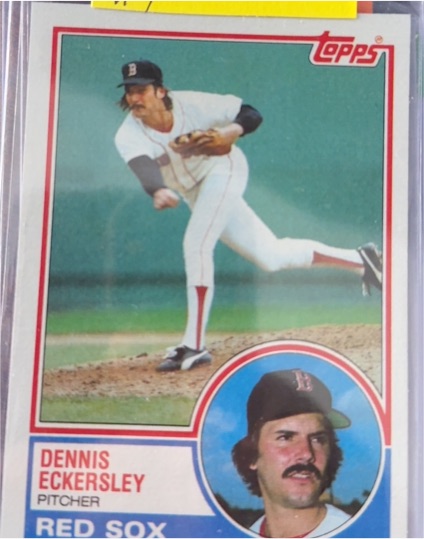 1983 Topps #270 Dennis Eckersley Boston Red Sox — front