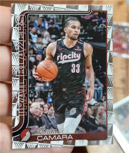 2025-26 Topps Basketball #128 Toumani Camara — front