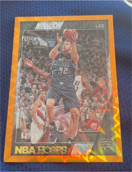 2007 NBA Hoops #51 David Lee — front