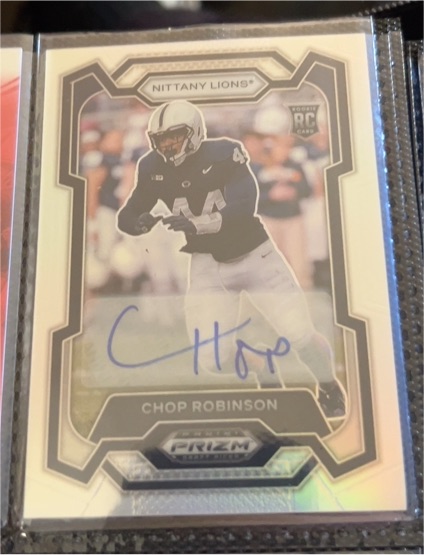 2023 Panini Prizm #RC Chop Robinson — front