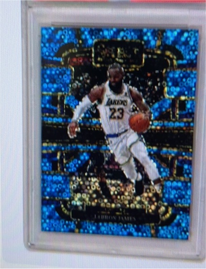 2023-24 Panini Select Tiger Prizm LeBron James #66 — front