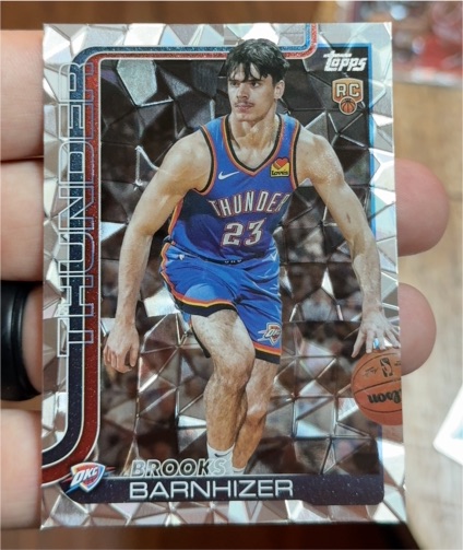 2025-26 Topps #245 Brooks Barnhizer — front