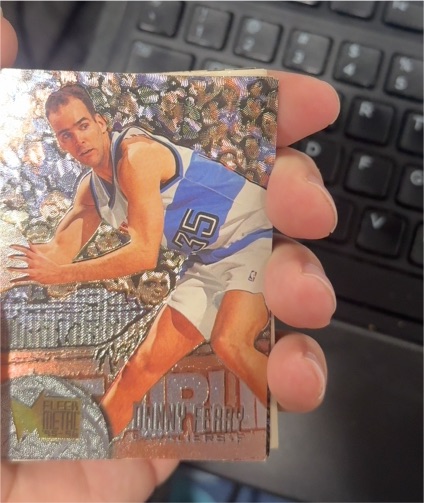 1995-96 Fleer Metal #135 Danny Ferry — front