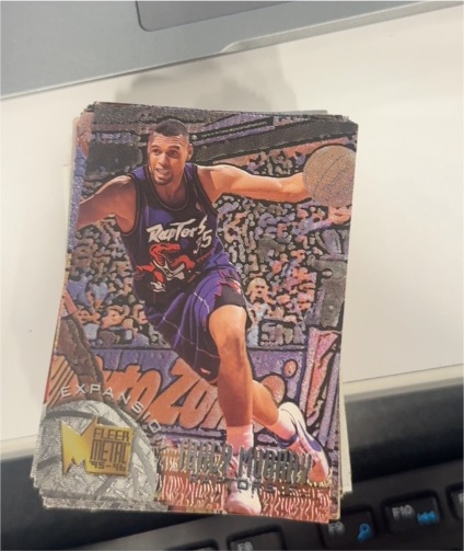1995-96 Fleer Metal #198 Tracy Murray — front