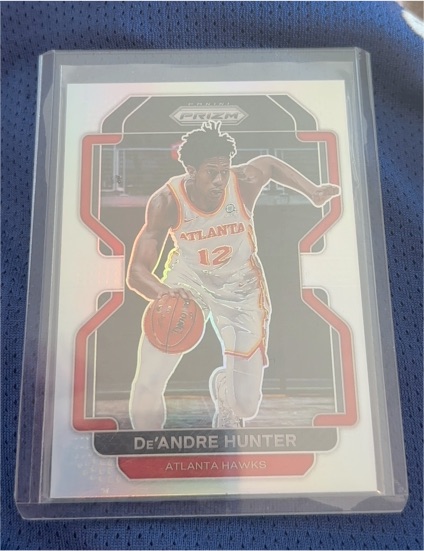 2021-22 Panini Prizm #73 De'Andre Hunter — front