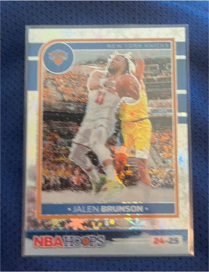 2024-25 Panini NBA Hoops #186 Jalen Brunson — front