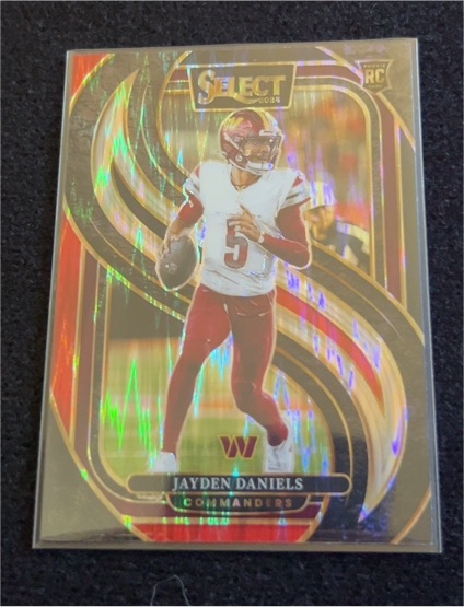 2024 Panini Select Premier Level #112 Jayden Daniels — front