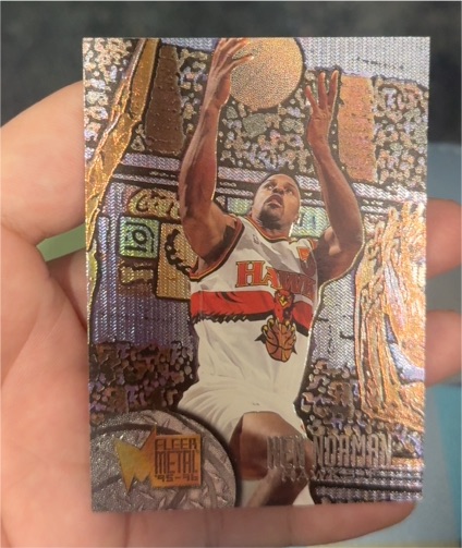 1995-96 Fleer Metal #125 Ken Norman — front