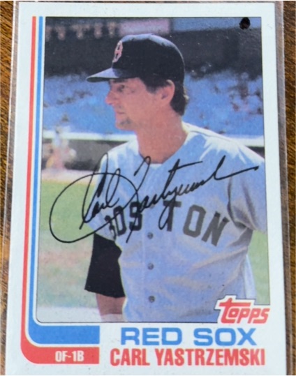 1982 Topps #650 Carl Yastrzemski — front