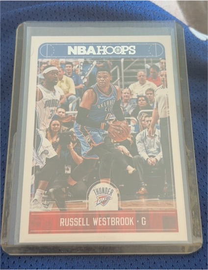 2017-18 Panini NBA Hoops #208 Russell Westbrook — front