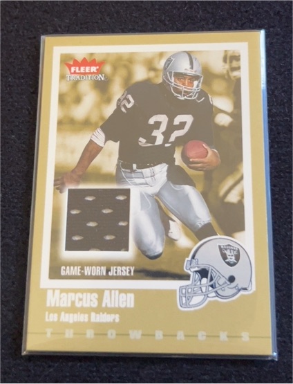 2003 Fleer Tradition Throwbacks #A6 Marcus Allen — front