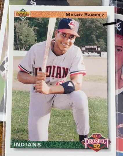 1992 Upper Deck #63 Manny Ramirez — front