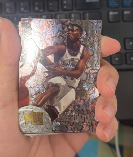1995 Fleer Metal #207 Robert Pack — front