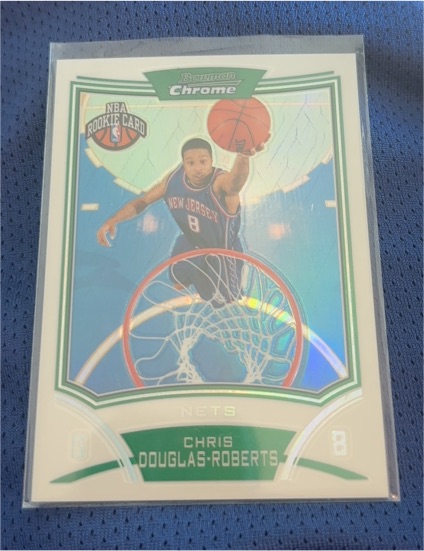 2008-09 Bowman Chrome #140 Chris Douglas-Roberts — front
