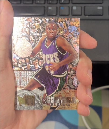 1995-96 Fleer Metal #165 Sherman Douglas — front