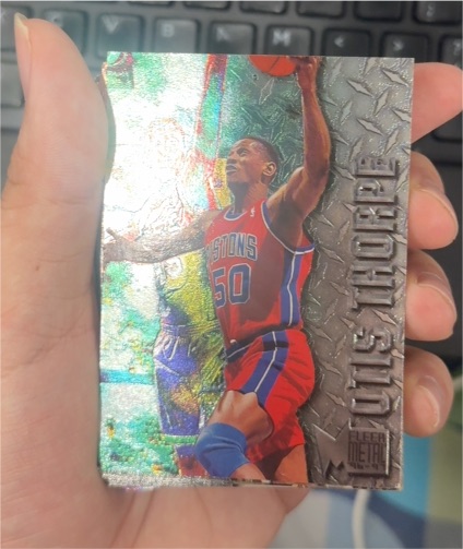 1996-97 Fleer Metal #31 Otis Thorpe — front