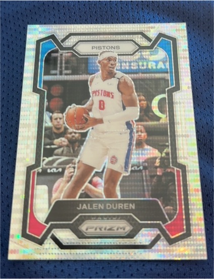 2023-24 Panini Prizm #210 Jalen Duren — front