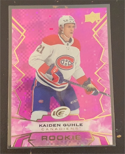2022-23 Upper Deck Ice #150 Kaiden Guhle Rookie — front