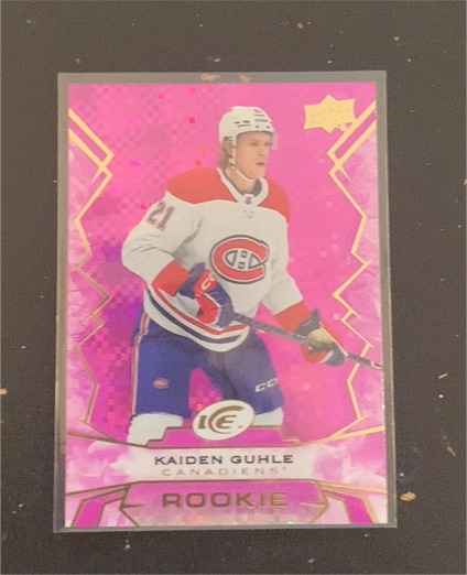 2022-23 Upper Deck Ice #150 Kaiden Guhle Rookie — front