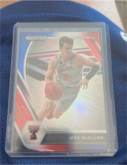 2021 Panini Prizm Draft Picks #39 Mac McClung — front