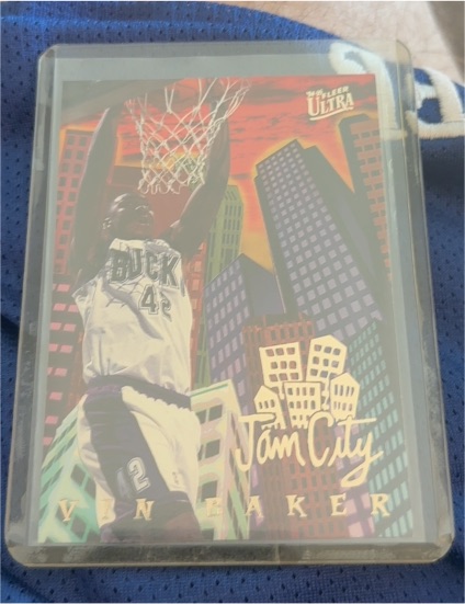 1994-95 Fleer Ultra Jam City #8 Shaquille O'Neal — front