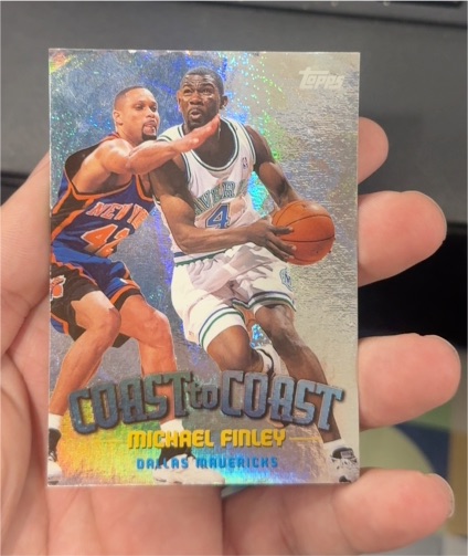 1998-99 Topps Chrome Coast to Coast #CC7 Michael Finley — front