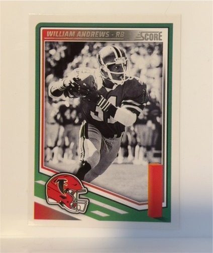 2025 Panini Score #197 William Andrews — front