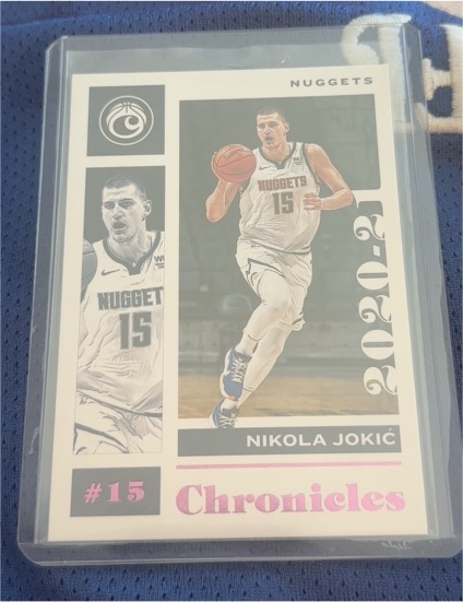 2020-21 Panini Chronicles #15 Nikola Jokic — front