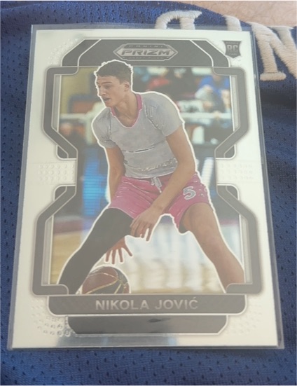 2022-23 Panini Prizm Draft Picks #75 Nikola Jović — front
