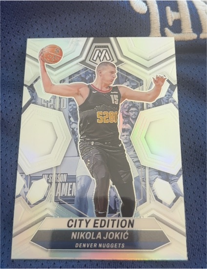 2023-24 Panini Mosaic City Edition #287 Nikola Jokic — front