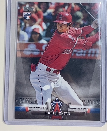2018 Topps Update Series Salute Game Changers #S-39 Shohei Ohtani — front