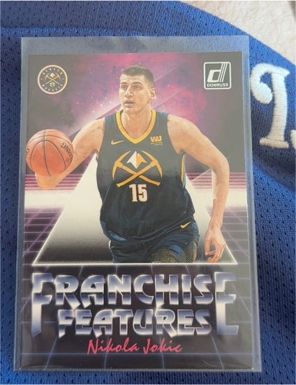 2018-19 Donruss Optic #8 Nikola Jokic Franchise Features — front